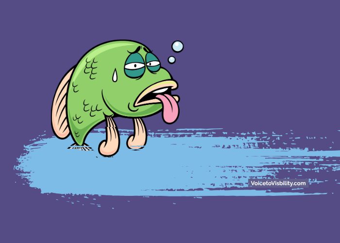 Facilitator feeling like a fish out of water Facilitator feeling like a fish out of water